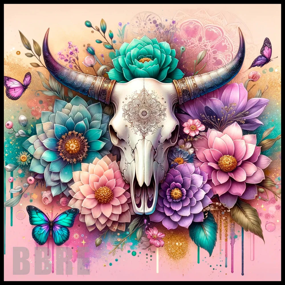 Floral Skull 25 Main Image,