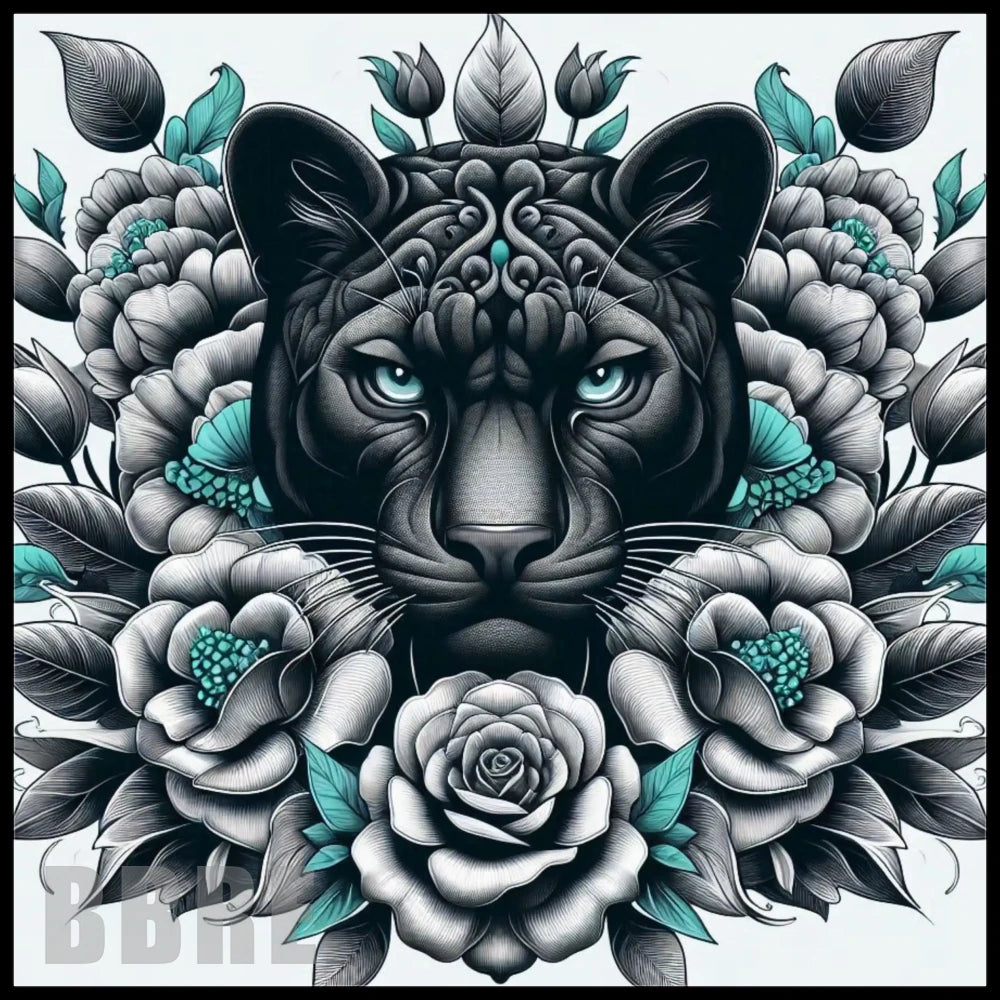 Panther Floral 3 Main Image,
