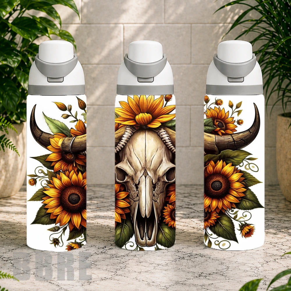 Sunflower Skull Product Image,