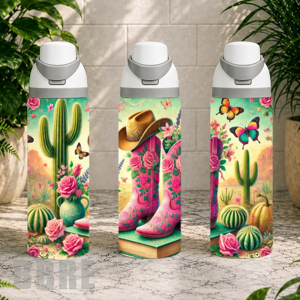 Floral Cowboy Boots 3 Product Image,