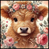 Floral Cow 8 Main Image,
