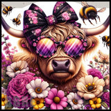 Floral Cow 9 Main Image,