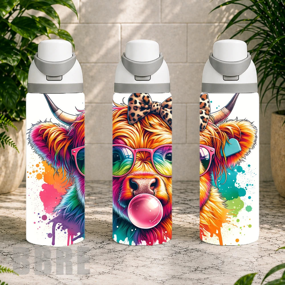 Colorful Cow Product Image,