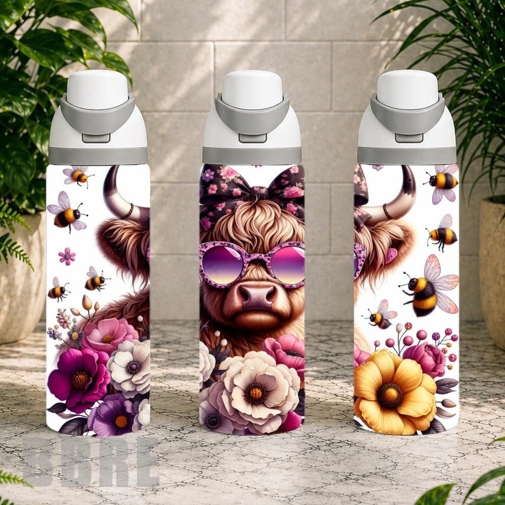 Floral Cow 11 Product Image,