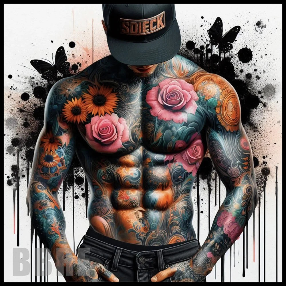 Floral Tattoo Main Image,