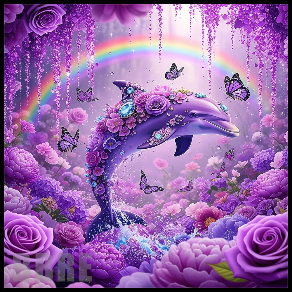 Floral Dolphin Main Image,