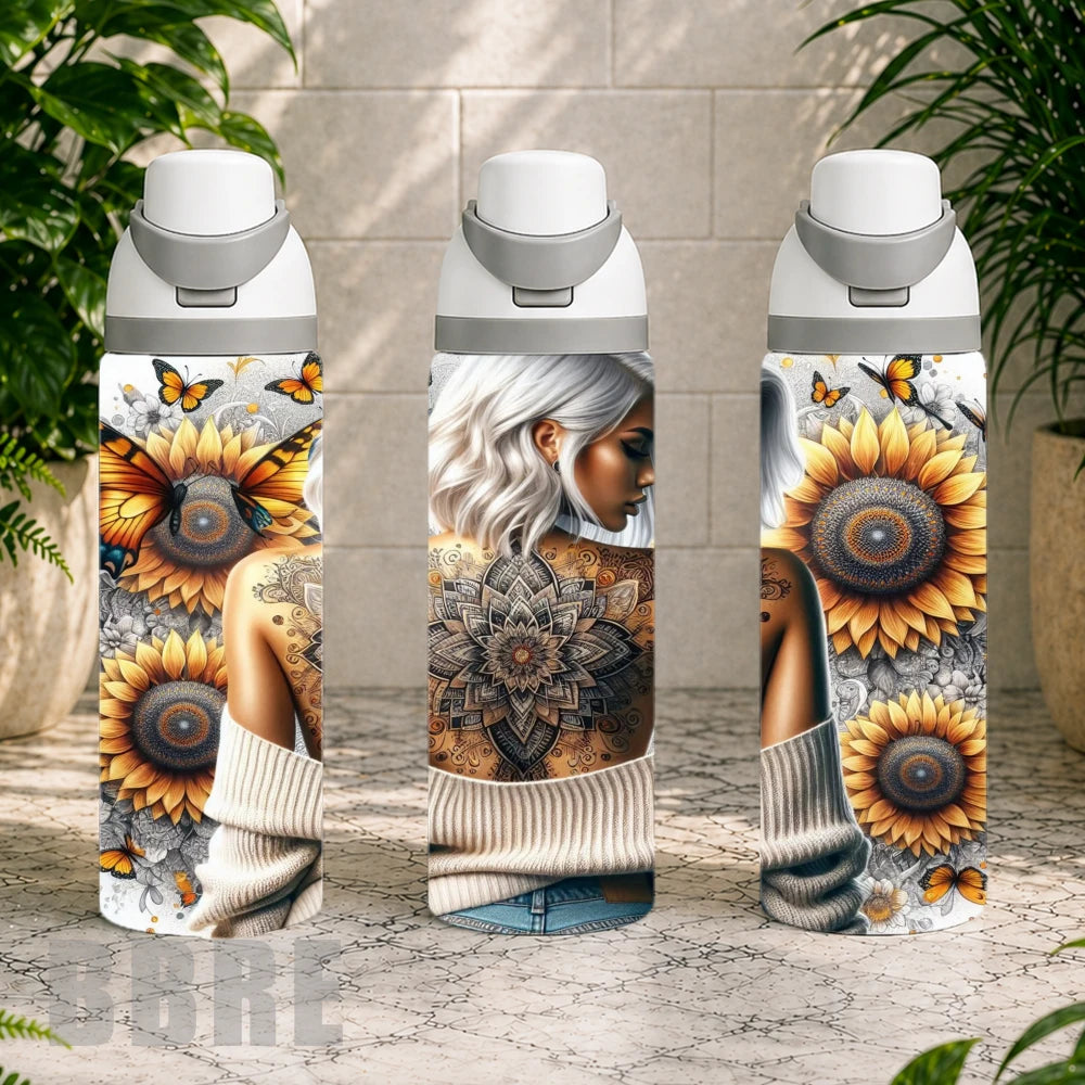 Sunflower Tattoo Product Image,