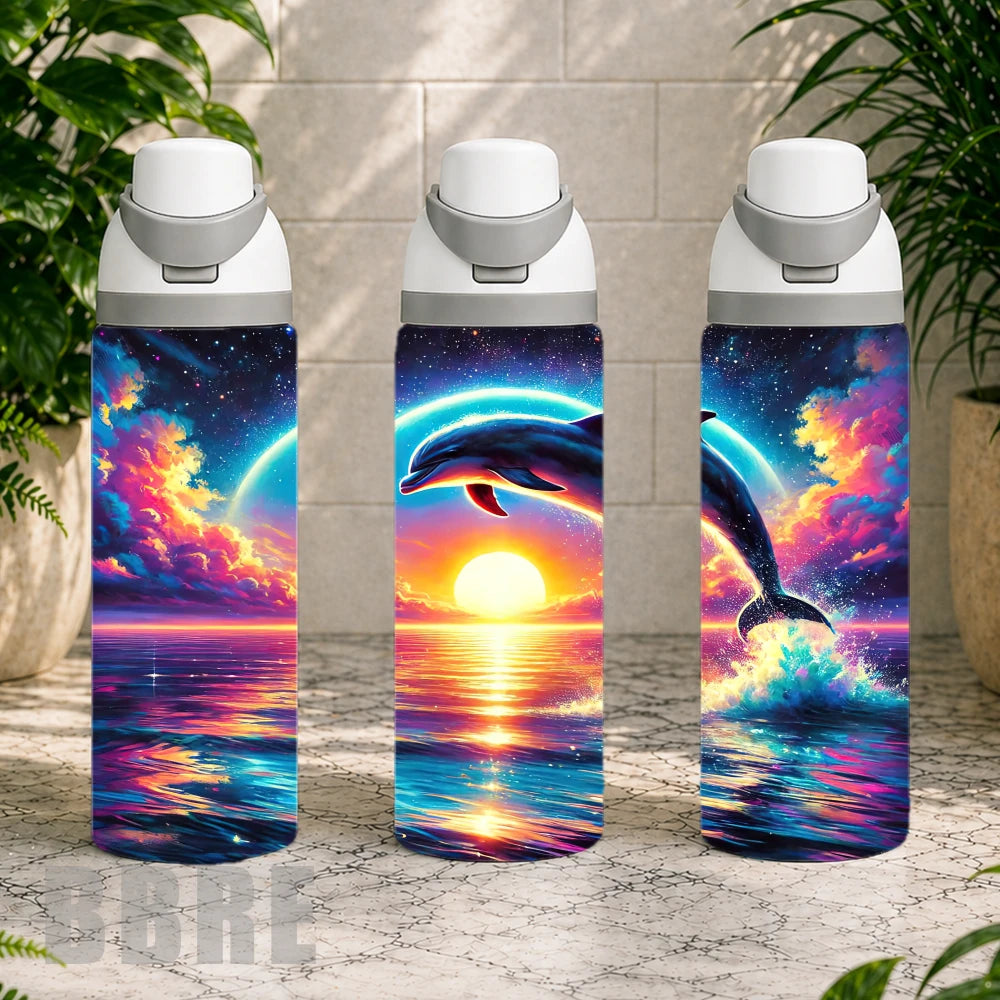 Dolphin Sunset 3 Product Image,