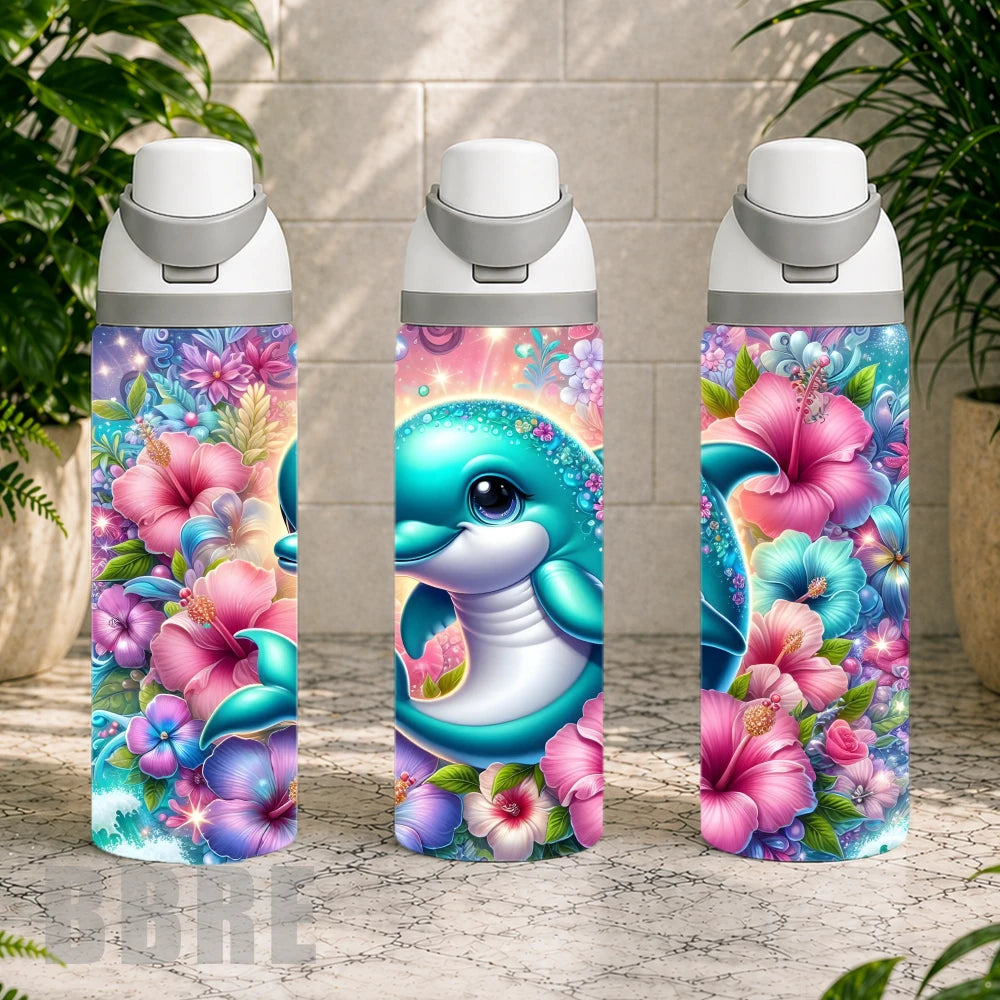 Floral Dolphin 2 Product Image,