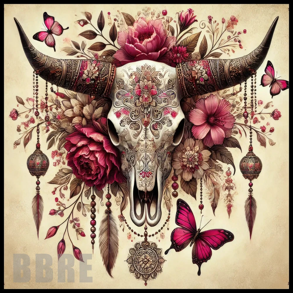 Floral Skull 29 Main Image,