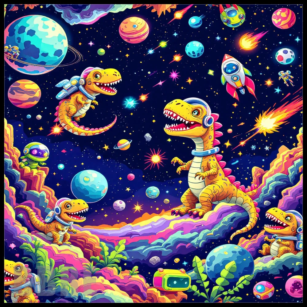 Dino Space Adventure Main Image,