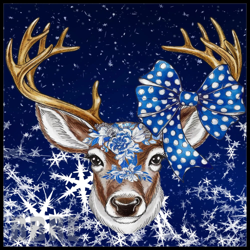 Floral Deer Main Image,