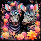Floral Zebras Main Image,