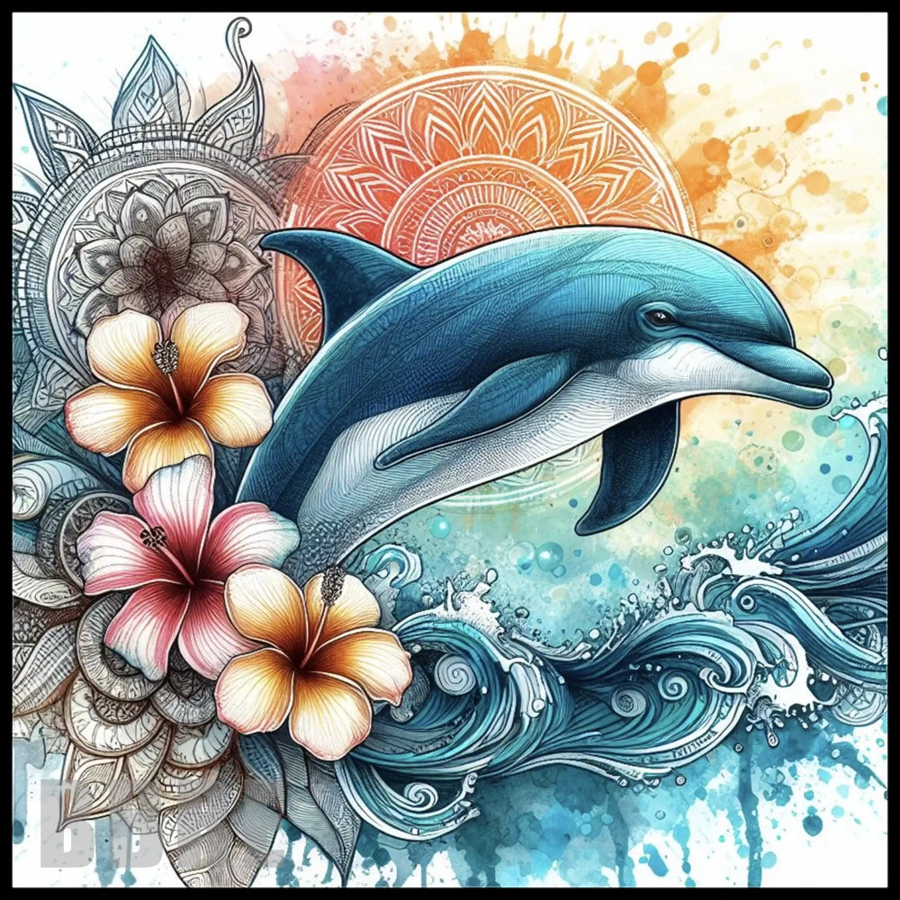 Dolphin Waves 6 Main Image,