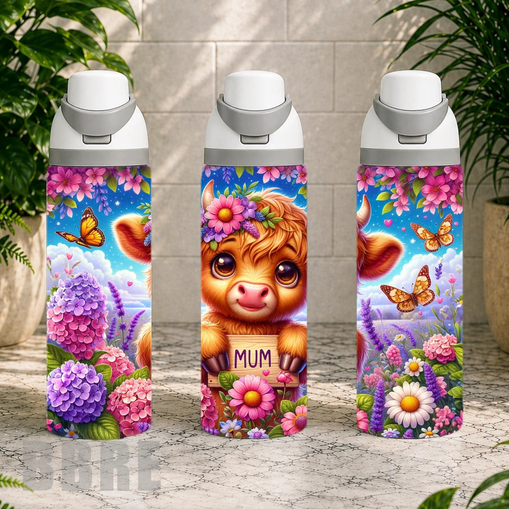 Floral Cow 12 Product Image,