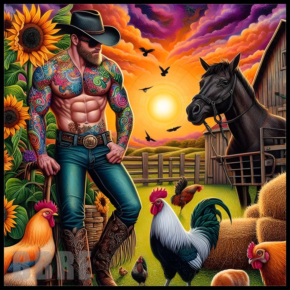 Cowboy Sunset Main Image,