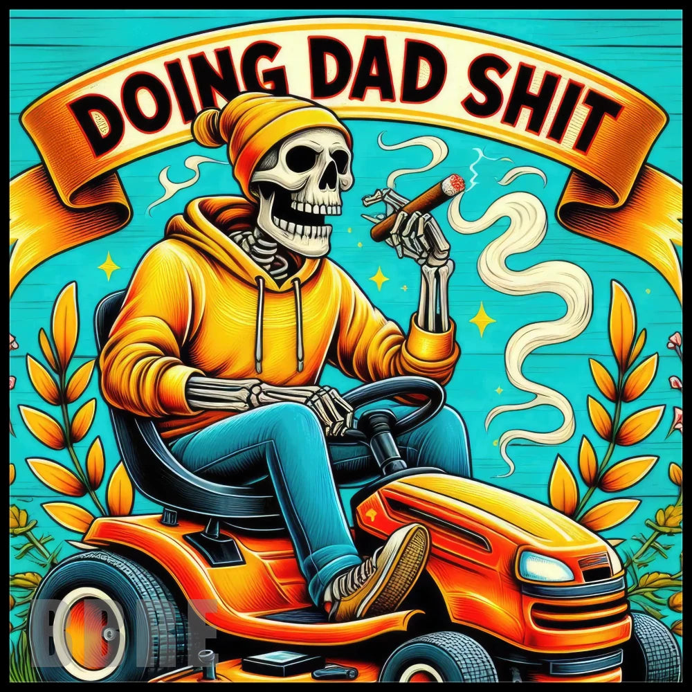 Skeleton Lawn Mower Main Image,