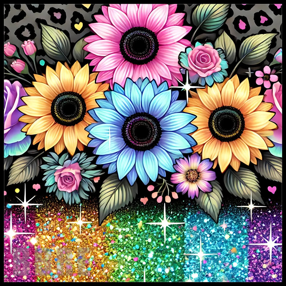 Floral Glitter Main Image,