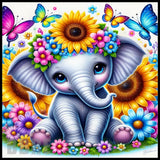 Floral Elephant 11 Main Image,