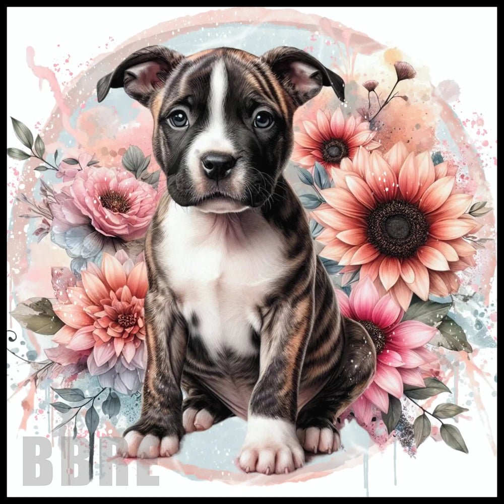 Floral Puppy 4 Main Image,