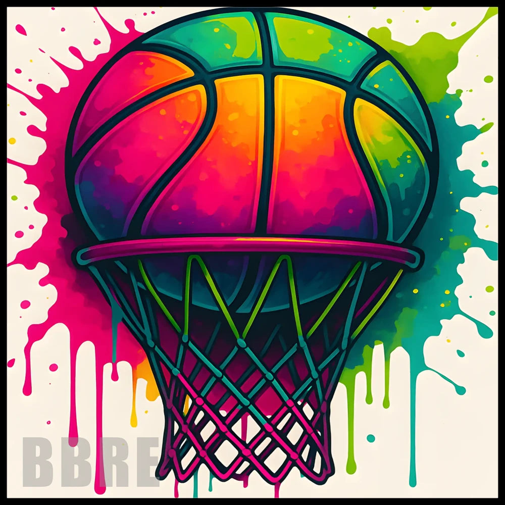 Colorful Basketball Main Image,