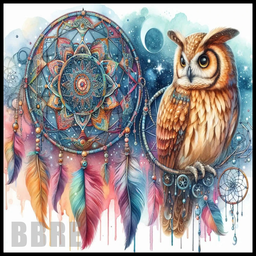 Owl Dreamcatcher 7 Main Image,