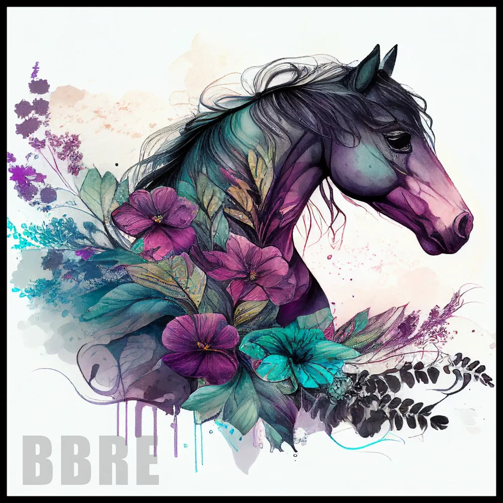 Floral Horse 31 Main Image,
