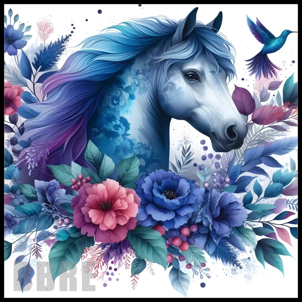 Floral Horse 32 Main Image,