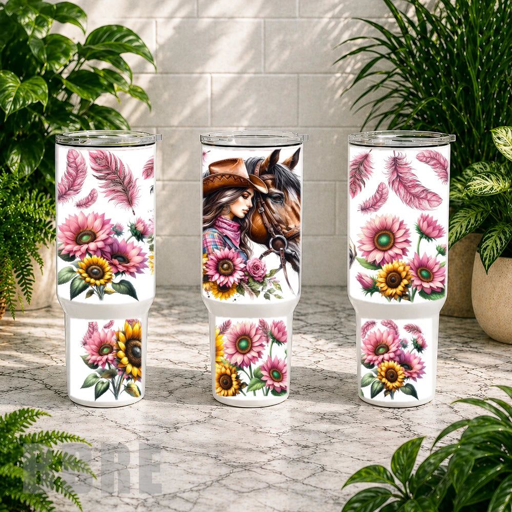 Cowgirl Horse Product Image,