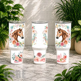 Floral Horse Product Image,