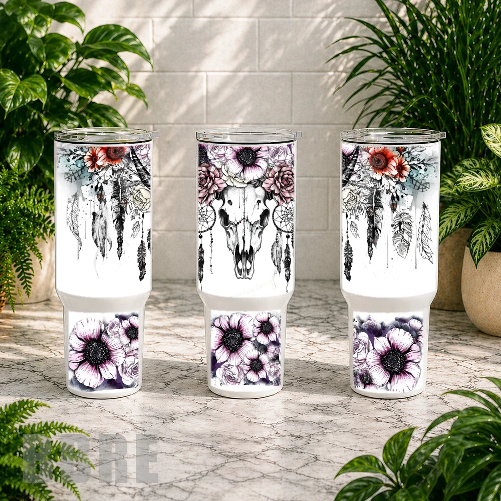 Floral Skull Product Image,