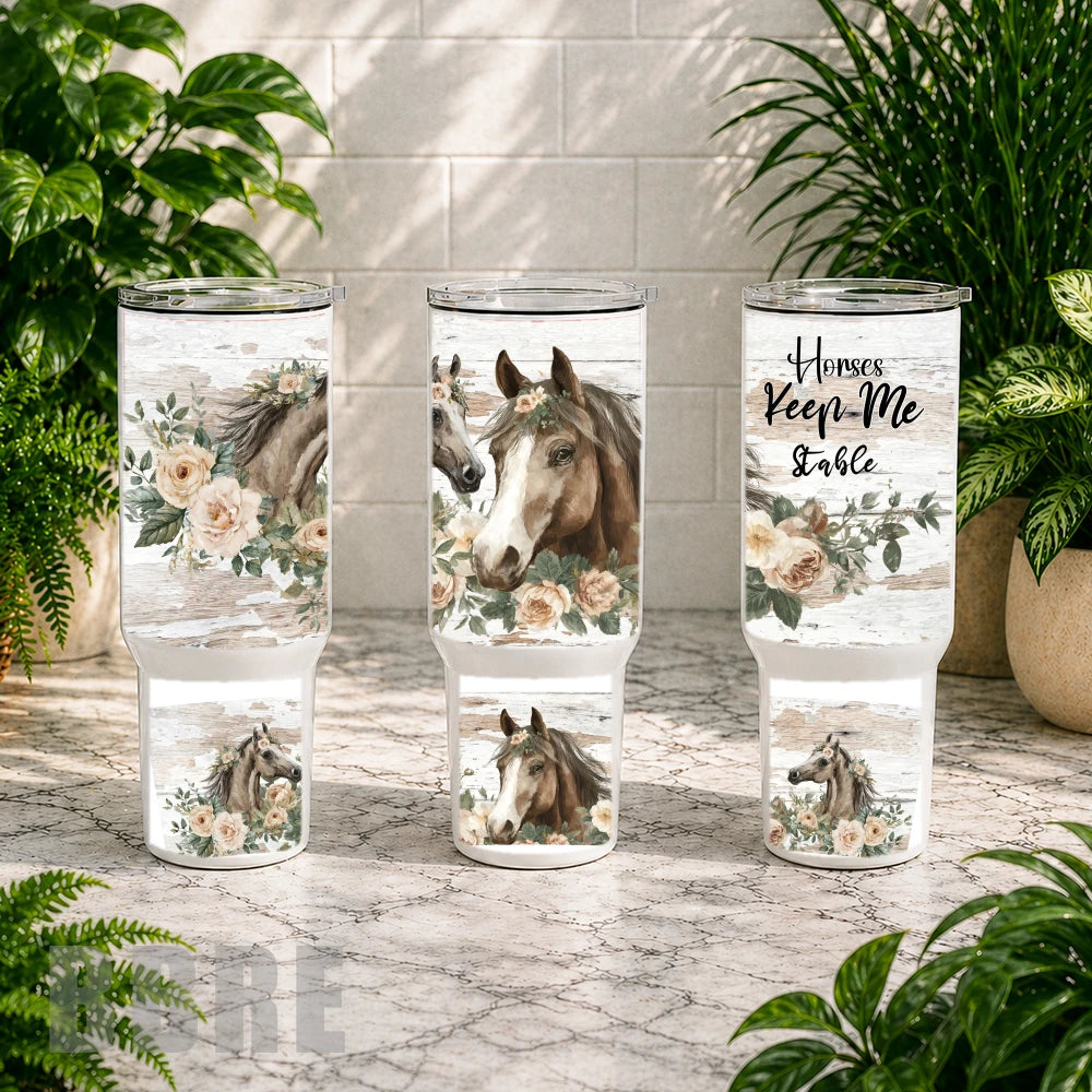 Horse Floral Product Image,