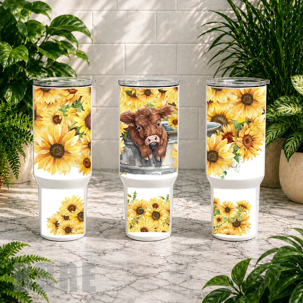 Sunflower Cow Product Image,