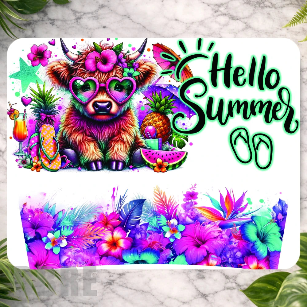 Summer Highland Cow Main Image,