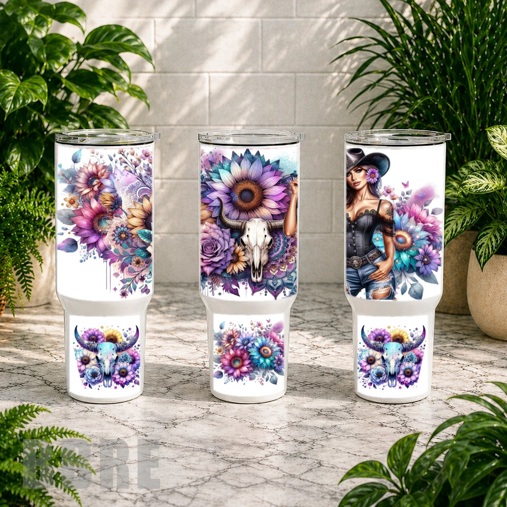 Floral Cowgirl Product Image,