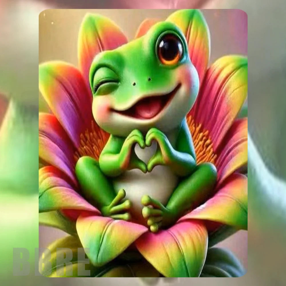 Happy Frog Mockup Image