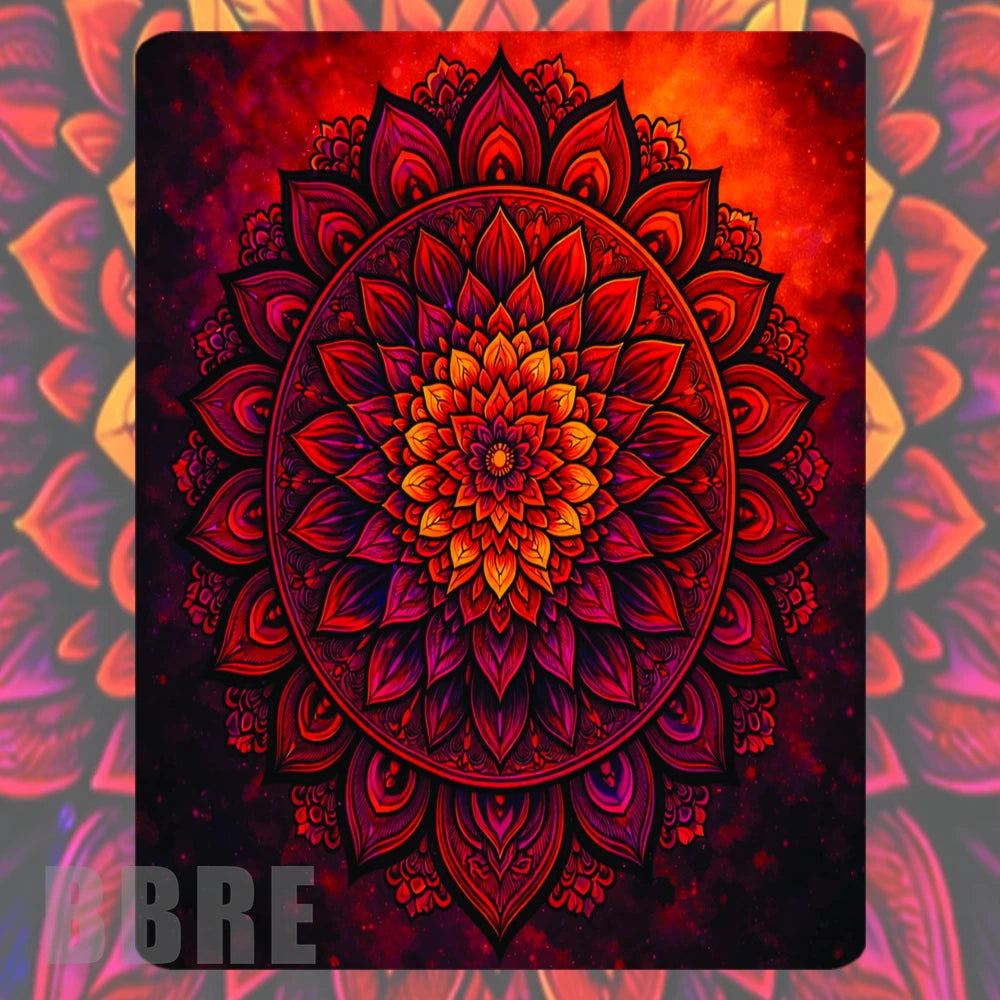 Vibrant Mandala Mockup Image