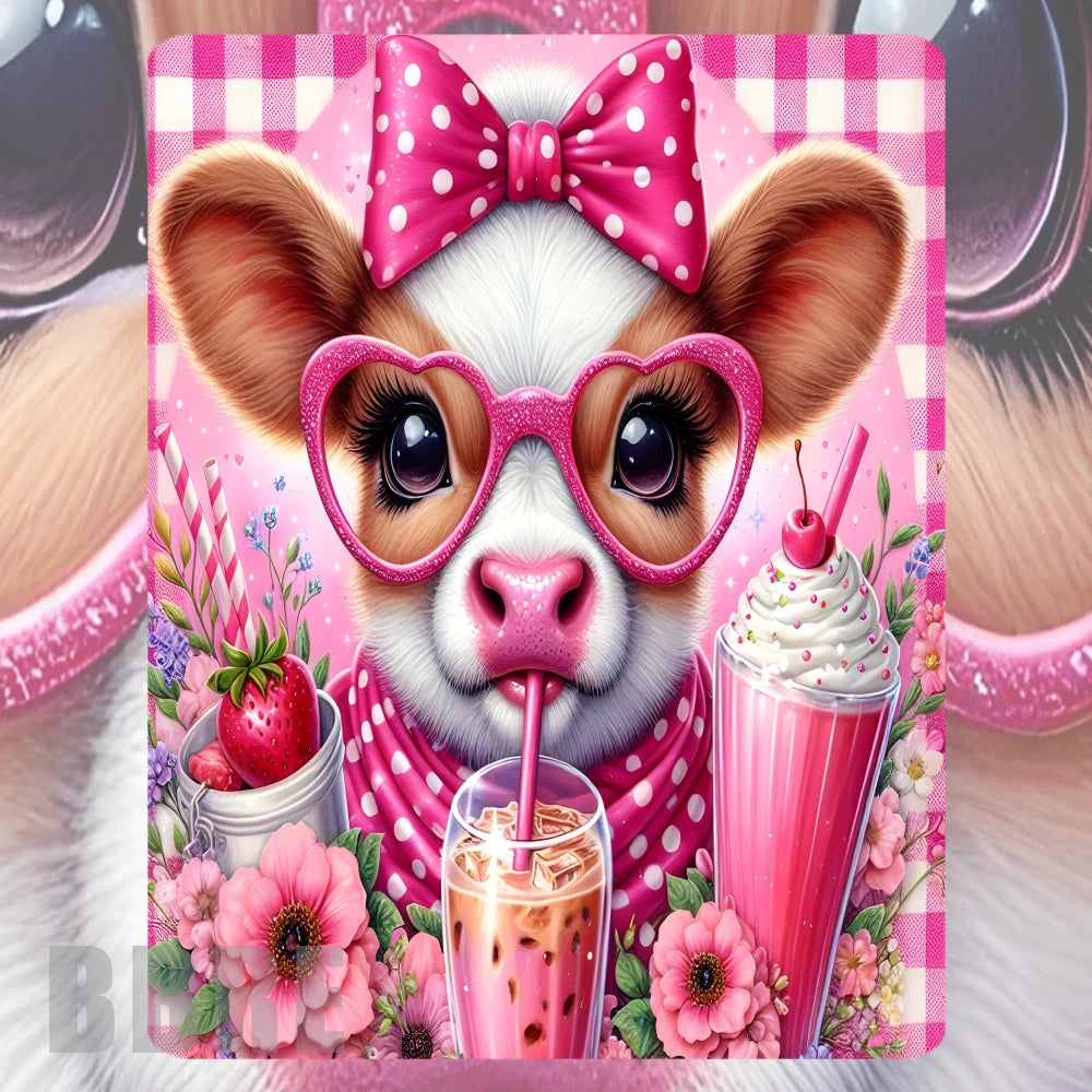 Cute Cow 2 Mockup Image