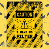 Caution Notebook Mockup Image
