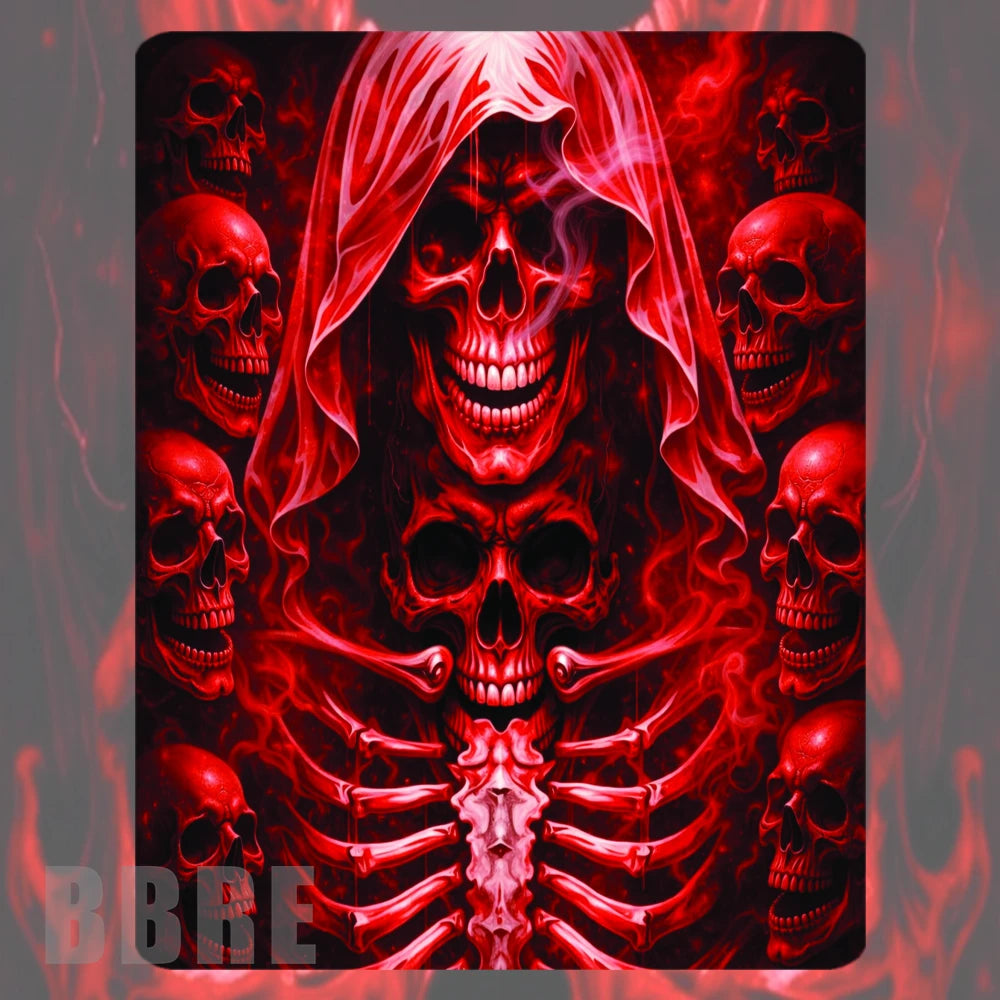 Red Skull Mockup Image