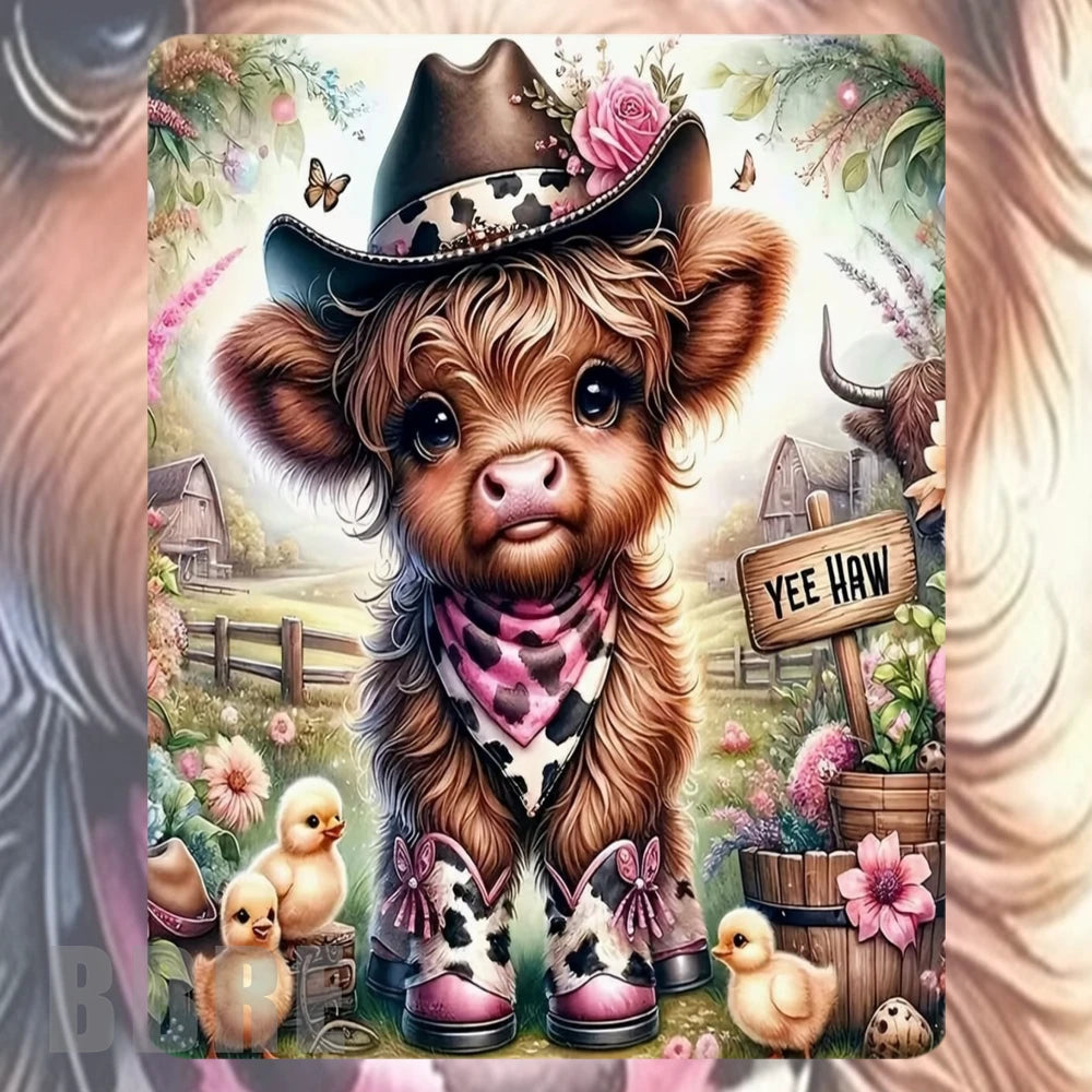 Cowboy Calf Mockup Image