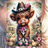 Cowboy Calf Mockup Image