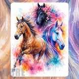 Majestic Horses Mockup Image