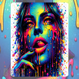 Colorful Portrait Mockup Image