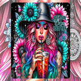 Colorful Ice Mockup Image