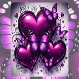Butterfly Hearts Mockup Image