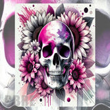 Floral Skull 4 Mockup Image