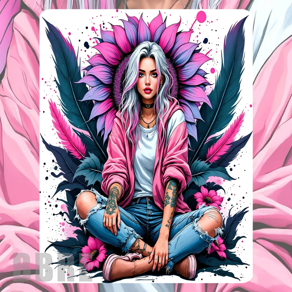 Floral Beauty Mockup Image