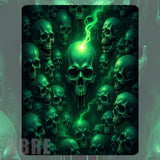 Green Skull Mockup Image