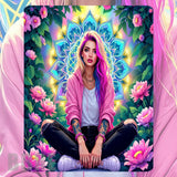 Vibrant Goddess Mockup Image